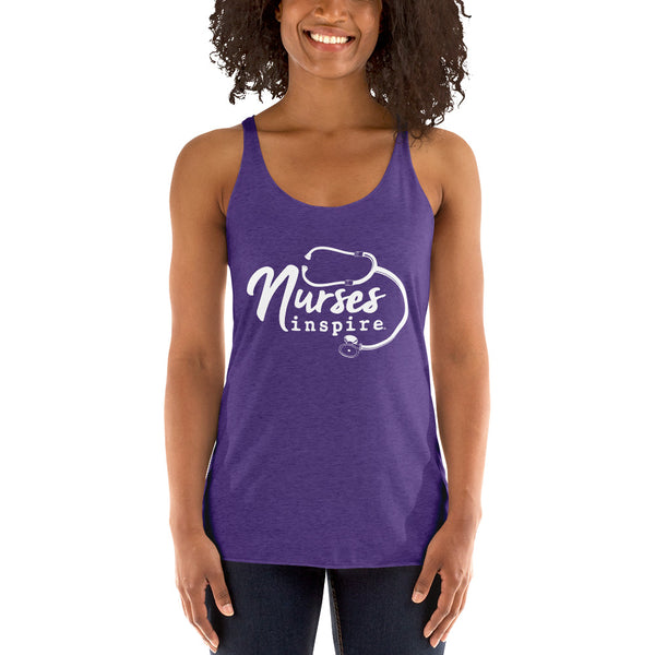 inspire Nurses Women's Racerback Tank Top