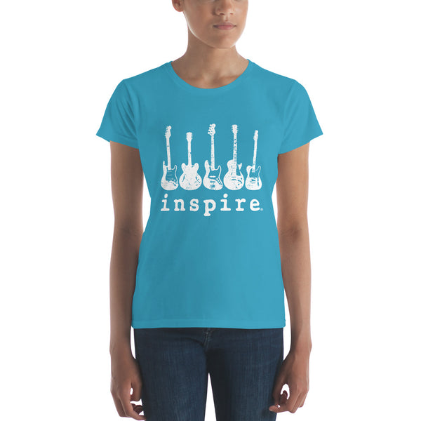 inspire Guitar Women's Short Sleeve T-Shirt