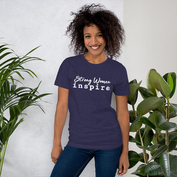 inspire Strong Women Short-Sleeve Unisex T-Shirt