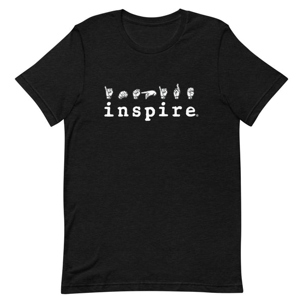 inspire ASL American Sign Language Short-Sleeve Unisex T-Shirt
