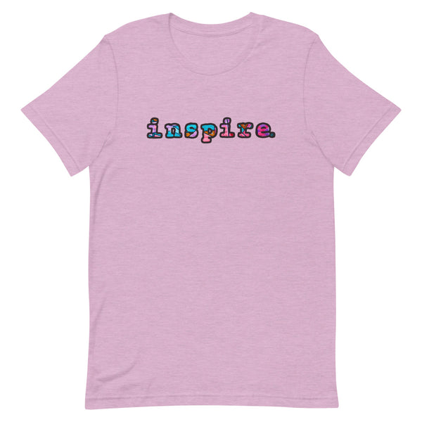 inspire Graffiti Style Graphic Short-Sleeve Unisex T-Shirt