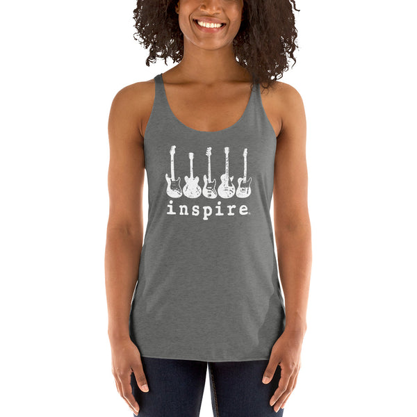 inspire Guitar Women's Racerback Tank