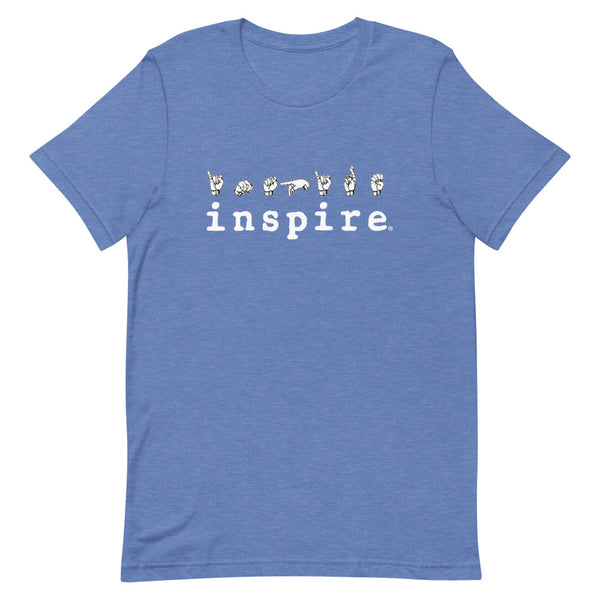 inspire ASL American Sign Language Short-Sleeve Unisex T-Shirt