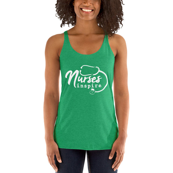 inspire Nurses Women's Racerback Tank Top