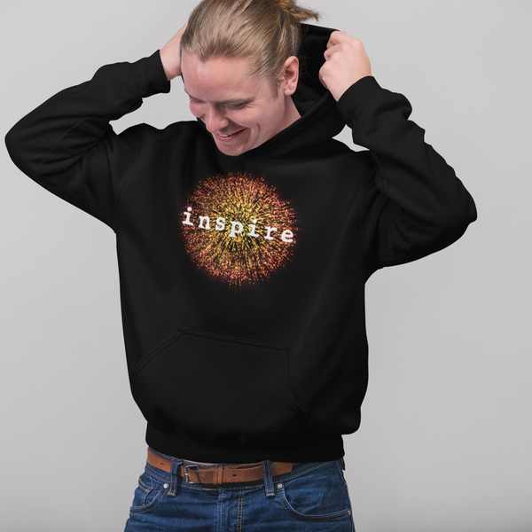 inspire Firework Unisex Hoodie