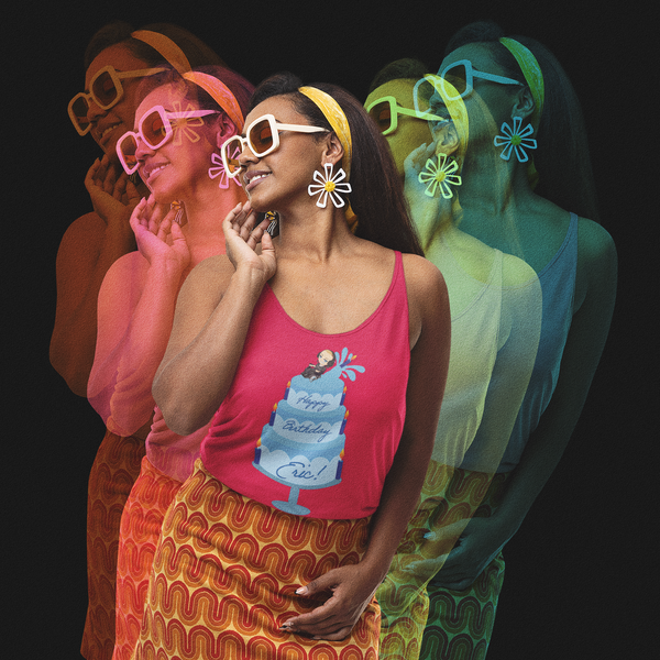 inspire Eric's Birthday Women's Racerback Tank