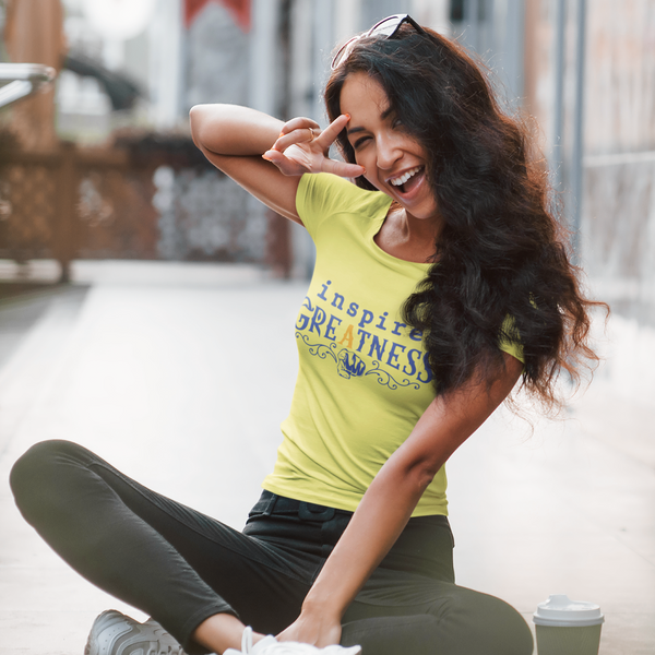 inspire Greatness Inspired By Terrance Burney Women's Short Sleeve T-Shirt