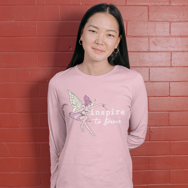 inspire To Dance Fairy Unisex Long Sleeve Shirt