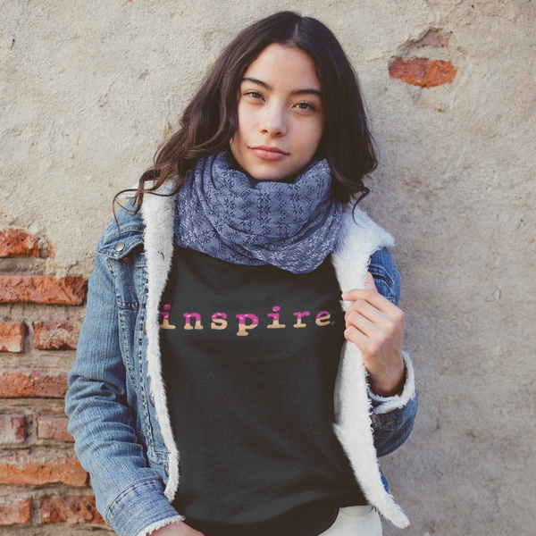inspire Pink Doughnut Unisex Sweatshirt