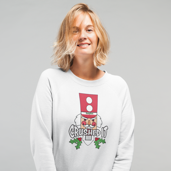 inspire Nutcracker Crushed It Christmas Unisex Crewneck