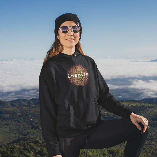 inspire Firework Unisex Hoodie