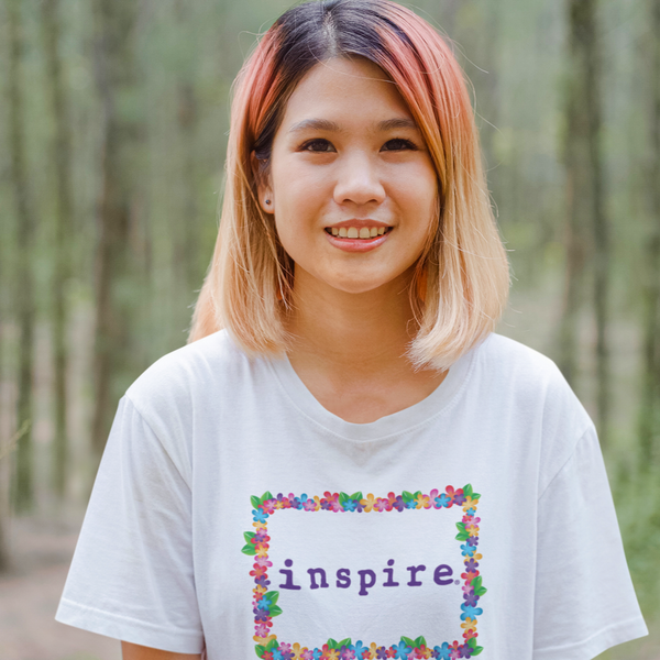 inspire Spring Flowers Women's Relaxed T-Shirt