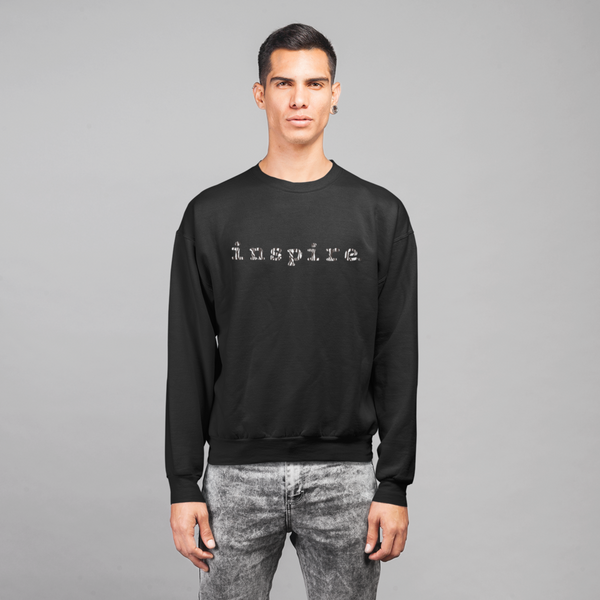 inspire Zebra Print Unisex Crewneck