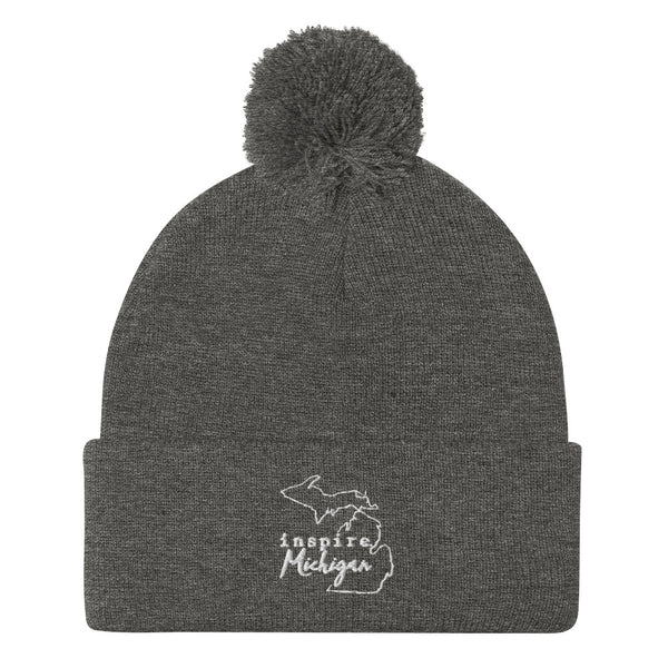 inspire Michigan Pom-Pom Beanie