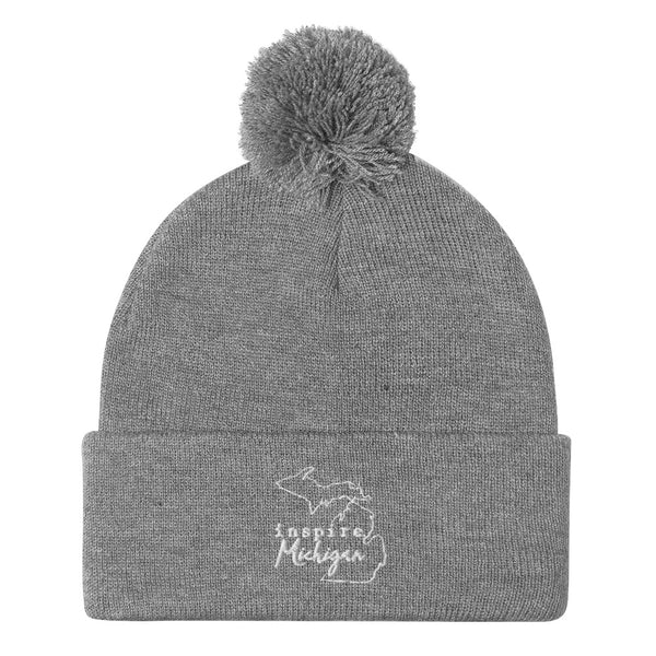 inspire Michigan Pom-Pom Beanie