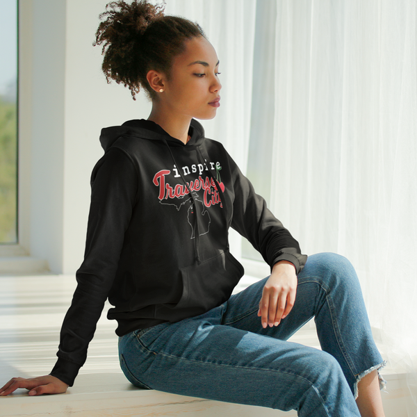 inspire Traverse City Cherry Unisex Hoodie