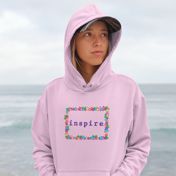 inspire Spring Flowers Unisex Hoodie