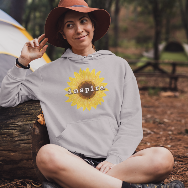 inspire Sunflower Unisex Hoodie