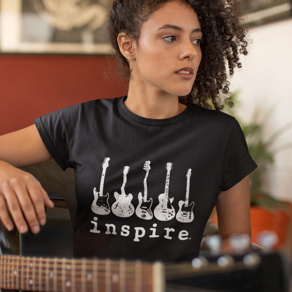 inspire Guitar Women's Short Sleeve T-Shirt