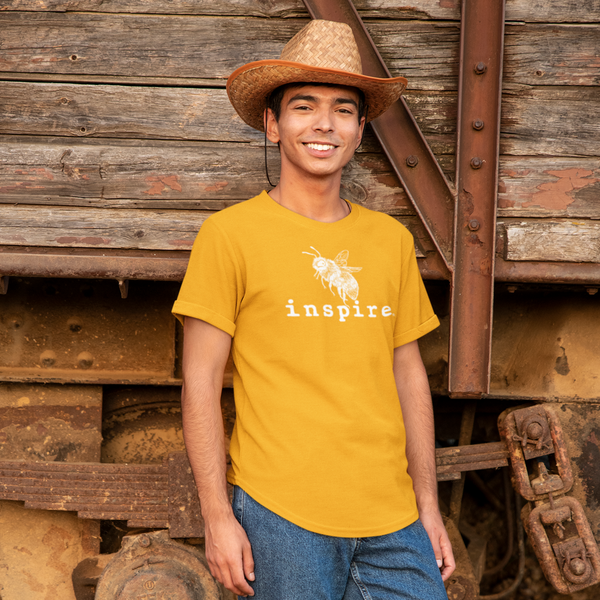 inspire Bee Short-Sleeve Unisex T-Shirt
