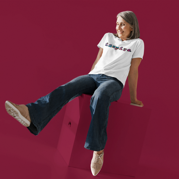 inspire Graffiti Style Graphic Short-Sleeve Unisex T-Shirt