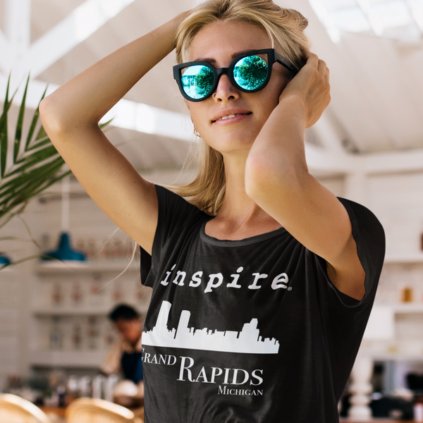 inspire Grand Rapids Skyline Unisex t-shirt