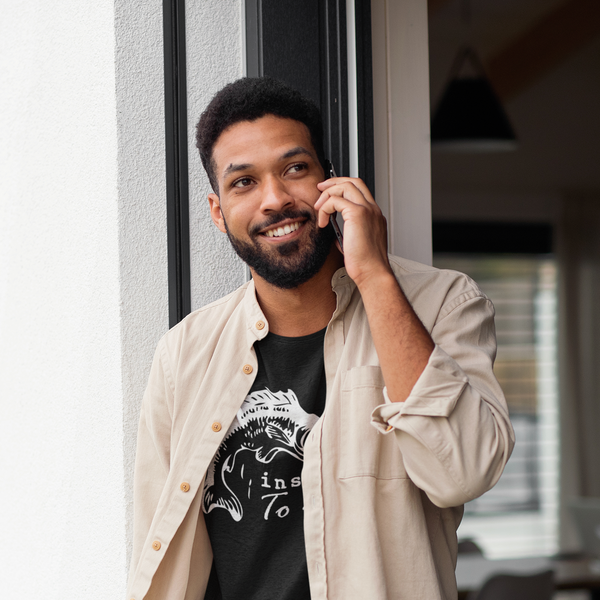 inspire To Fish Short-Sleeve Unisex T-Shirt