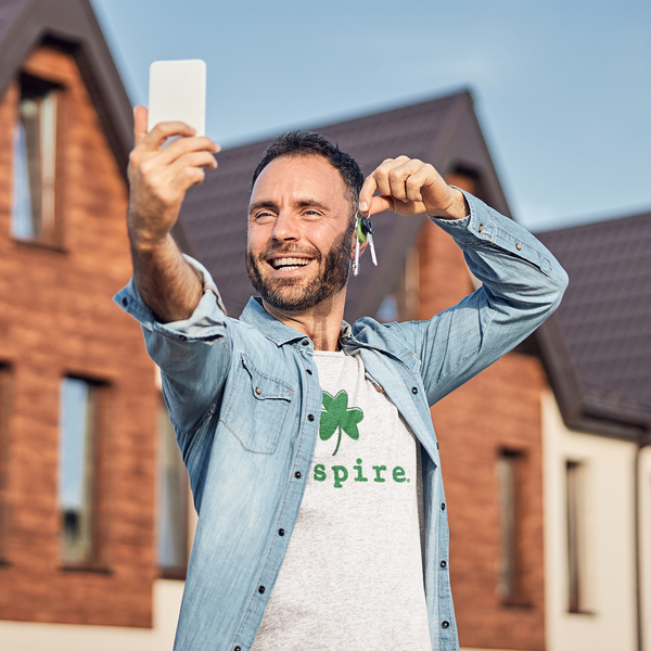 inspire Shamrock Short-Sleeve Unisex T-Shirt