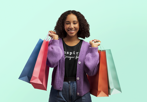 inspire But Prayer First Short-Sleeve Unisex T-Shirt