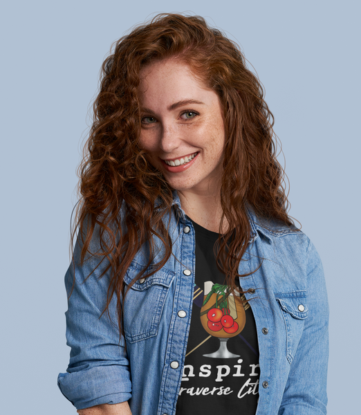 inspire Traverse City Michigan Short-Sleeve Unisex T-Shirt