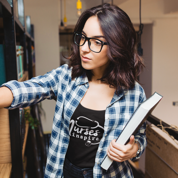 inspire Nurses Women's Racerback Tank Top