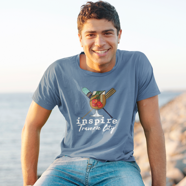 inspire Traverse City Michigan Short-Sleeve Unisex T-Shirt