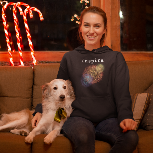 inspire Firework Unisex Hoodie