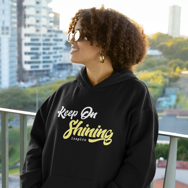 inspire Keep on Shining Unisex Hoodie