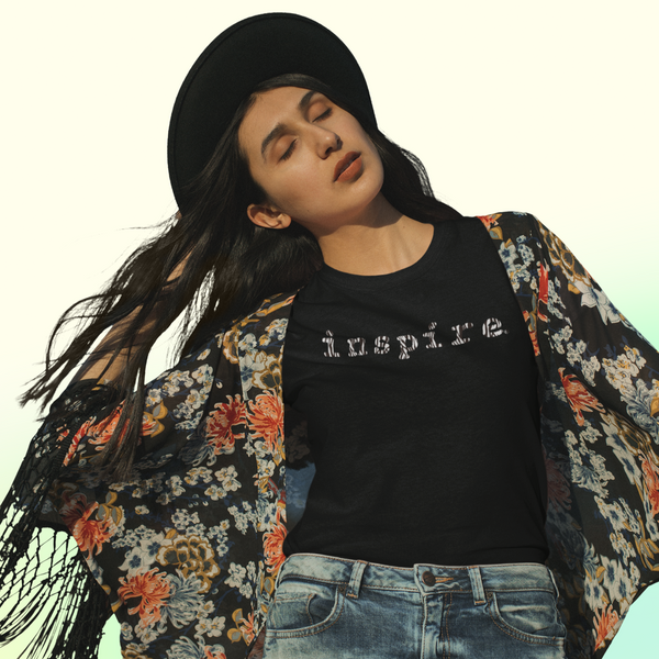 inspire Zebra Print Unisex Crewneck