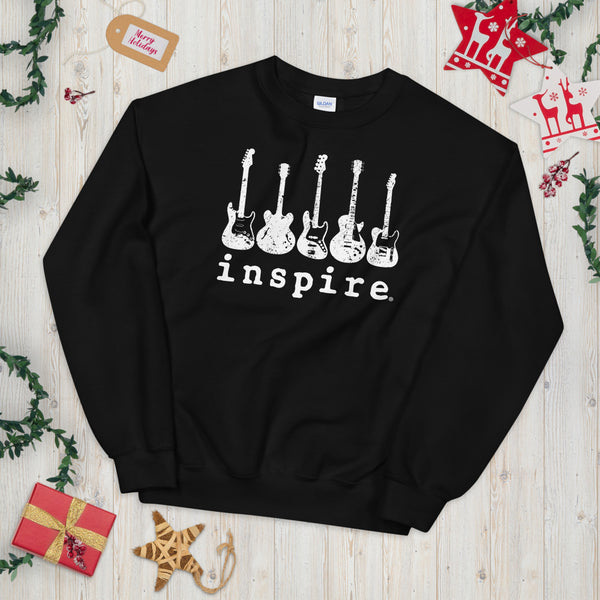 inspire Guitar Unisex Crewneck