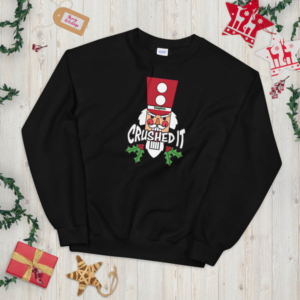 inspire Nutcracker Crushed It Christmas Unisex Crewneck