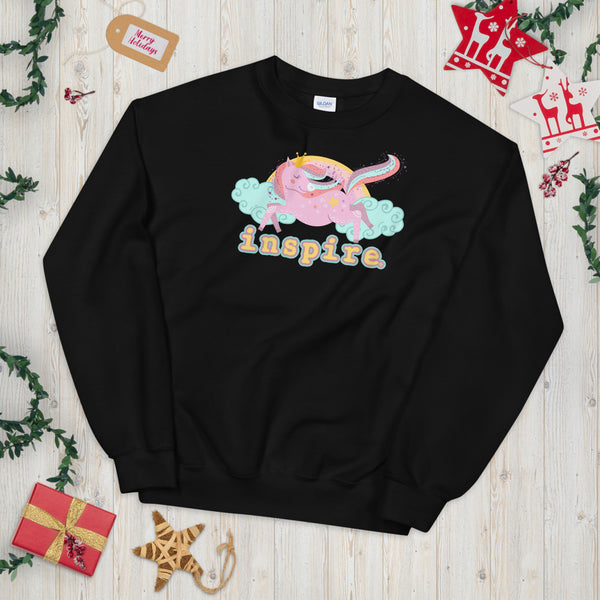inspire Unicorn Unisex Crewneck