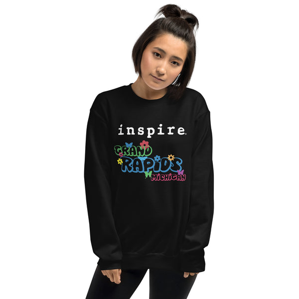 inspire Grand Rapids Colorful Unisex Crewneck