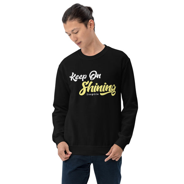 inspire Keep on Shining Unisex Crewneck