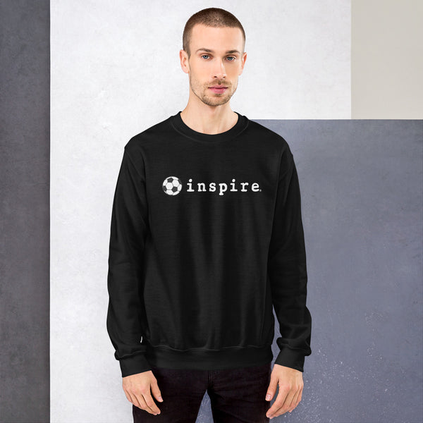 inspire Soccer Ball Unisex Crewneck