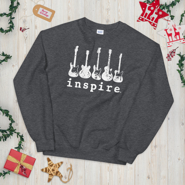 inspire Guitar Unisex Crewneck