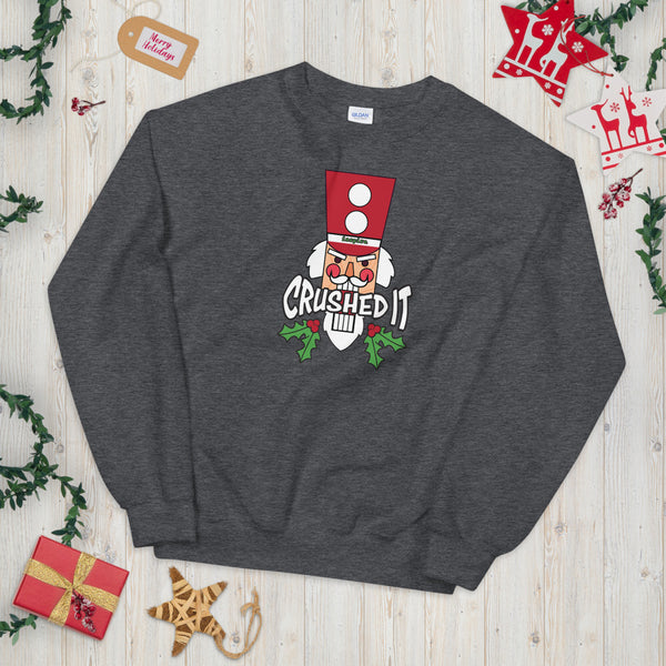 inspire Nutcracker Crushed It Christmas Unisex Crewneck