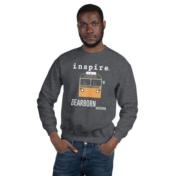 inspire Dearborn Bus Unisex Crewneck