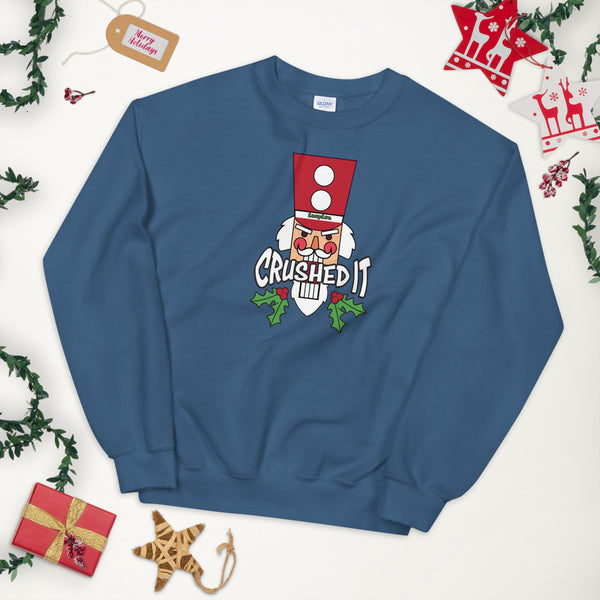 inspire Nutcracker Crushed It Christmas Unisex Crewneck