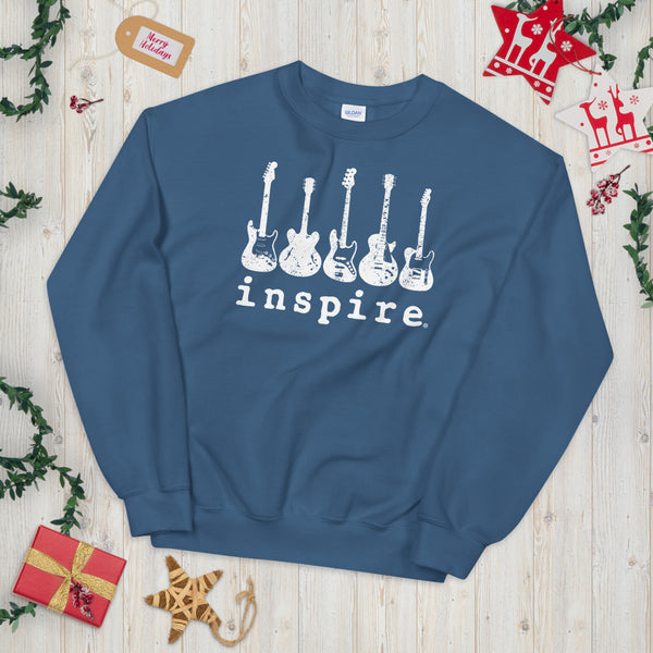 inspire Guitar Unisex Crewneck