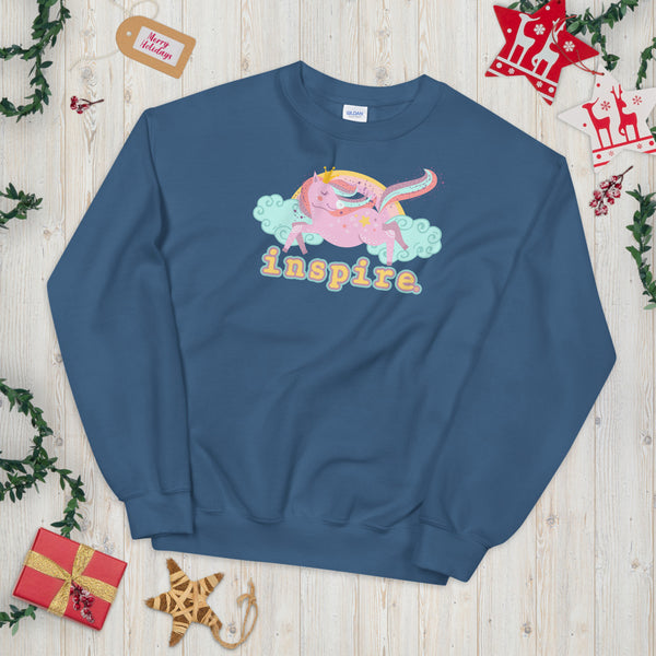 inspire Unicorn Unisex Crewneck