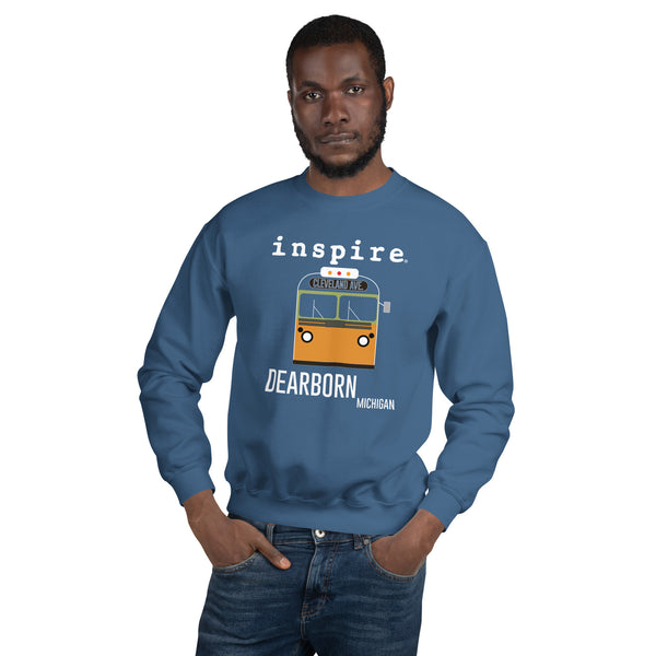 inspire Dearborn Bus Unisex Crewneck