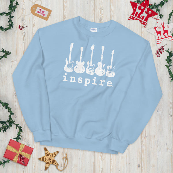inspire Guitar Unisex Crewneck