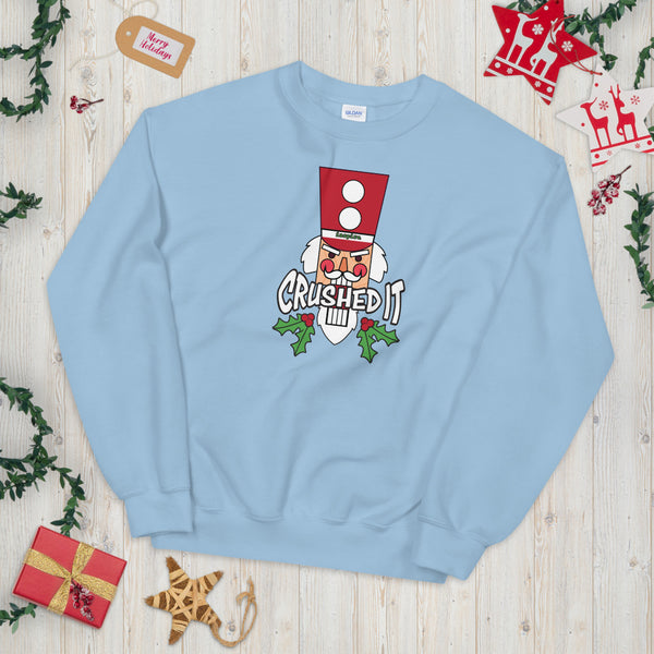 inspire Nutcracker Crushed It Christmas Unisex Crewneck